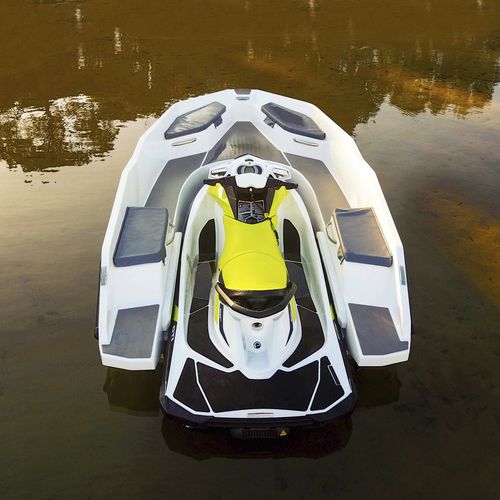 Небольшой катер двигатель гидроцикла - WAVE BOAT 444 - SEALVER - макс. 5 человек / вспомогательная шлюпка для яхты