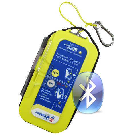 Передатчик для судна - A040 easyRESCUE-PRO (BT) - Weatherdock AG - система сигнализации «Человек за бортом»