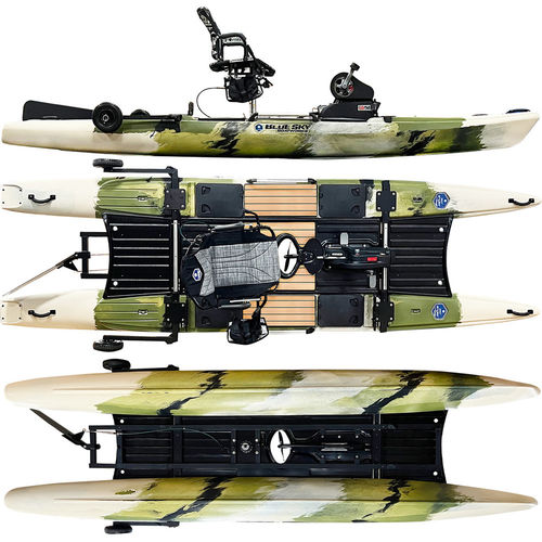 Каяк с верхней посадкой - 360 Angler - Jackson Kayak - для рыбной ловли / для взрослых / одноместный