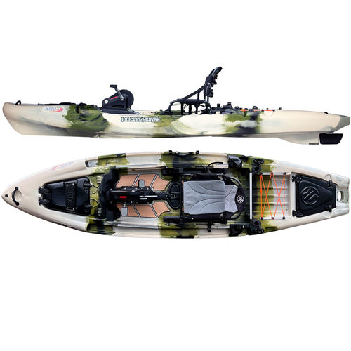 Каяк с верхней посадкой - Big Rig FD - Jackson Kayak - для рыбной ловли / для взрослых / одноместный