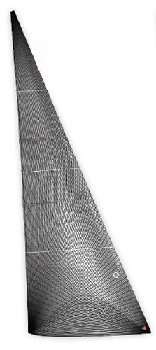 Передний парус - DELTA Voiles - для гоночной яхты / из карбона / из Kevlar®