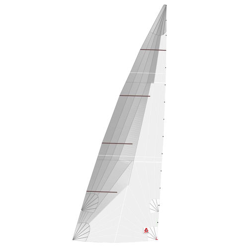 Грот - DELTA - DELTA Voiles - для круизного парусного судна / с горизонтальным кроем / из полиэстера