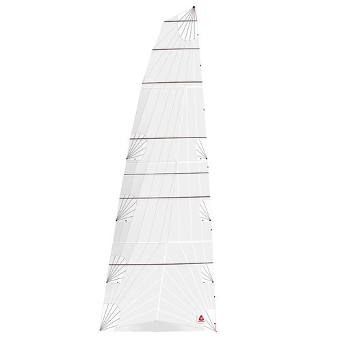 Грот - DELTA  à corne - DELTA Voiles - для круизного парусного судна / с трирадиальным кроем