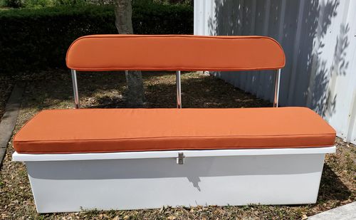 Контейнер для хранения со спинкой - 76 inch  - Beachcomber Fiberglass Technology - для понтона / из стекловолокна