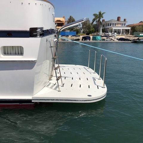 Платформа для купания - Beachcomber Fiberglass Technology - фиксированная / для яхты / для катера