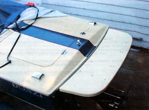 Платформа для купания - Donzi 22′ - Beachcomber Fiberglass Technology - фиксированная / для катера / для заднего табло