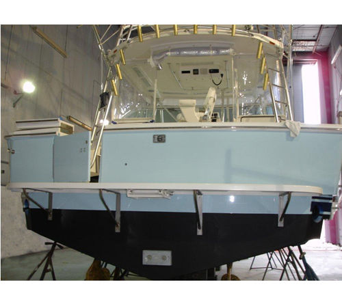 Платформа для купания - 400 Luhrs - Beachcomber Fiberglass Technology - фиксированная / для катера / для заднего табло