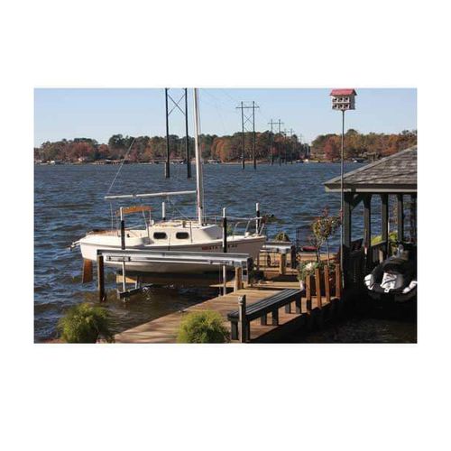 Лифт для катеров - 10K CAPACITY - Boat Hoist USA - из гальванизированной стали