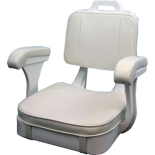 Сидение для пилота - 40-1050C - Todd Marine Products - для катера / с подлокотниками / 1 место