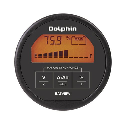 Приборная панель для катера - BATVIEW - DOLPHIN CHARGER - для батареи