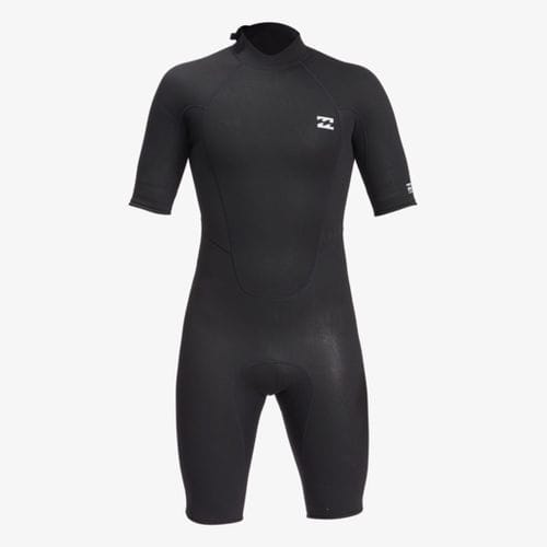 Гидрокостюм из неопрена для водных видов спорта - Intruder  - Billabong Wetsuits - интегральный / шорти / с короткими рукавами