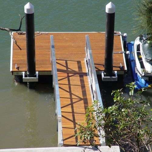 Наголовник сваи для понтона - PILE230 - Marina Dock Systems