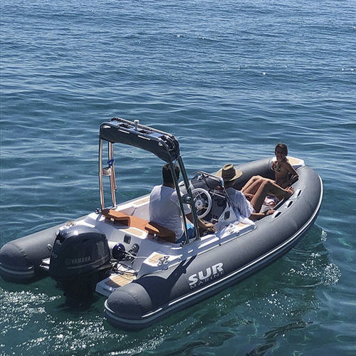 Надувная лодка c подвесным мотором - ST470 Prestige - Sur Marine - полужесткая / открытая / с боковой консолью