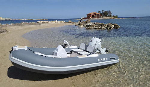 Надувная лодка c подвесным мотором - ST 330 Classic - Sur Marine - полужесткая / открытая / с боковой консолью