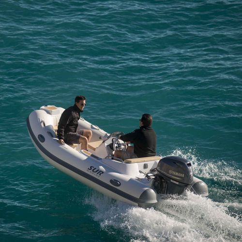 Надувная лодка c подвесным мотором - ST 350 Prestige - Sur Marine - полужесткая / открытая / с боковой консолью