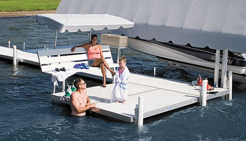Модульный док - Sectional - Hewitt Boats Lifts and Docks - для причаливания / для яхтенной стоянки / алюминий