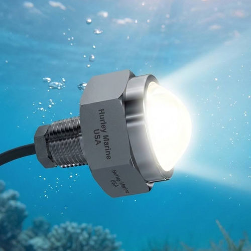 Подводное освещение для катера - Hurley - HURLEY MARINE - LED / из нержавеющей стали