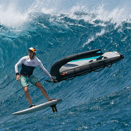 Надувное крыло гибрид - SURFER MK4 - Naish Surfing - скорости / для волн / для прыжков