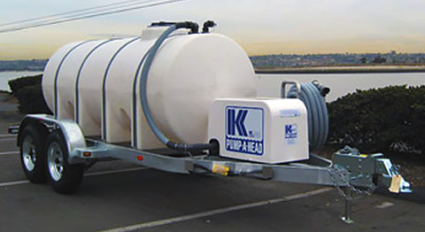 Мобильная станция слива - TRAILER - Keco Pump & Equipment - для яхтенной стоянки / перистальтический насос / мембранный насос