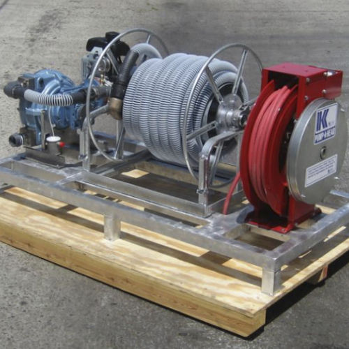 Мобильная станция слива - SKID - Keco Pump & Equipment - для катера / для яхтенной стоянки / перистальтический насос