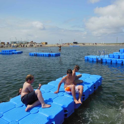 Плавучая платформа - Hotels - JETFLOAT INTERNATIONAL - морская / из HDPE