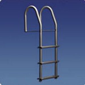 Лестница для понтона - HOWELL™ - Dock Edge - фиксированная / для купания / из нержавеющей стали