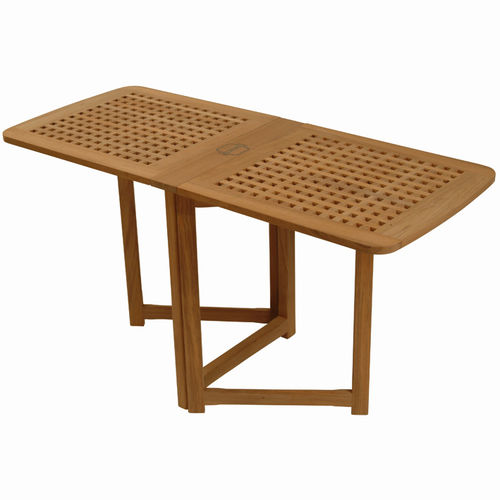 Стол кокпита для яхты - FTZ-GR | Zeta GRATING TEAK - Valdenassi - для парусника / складной / из тикового дерева