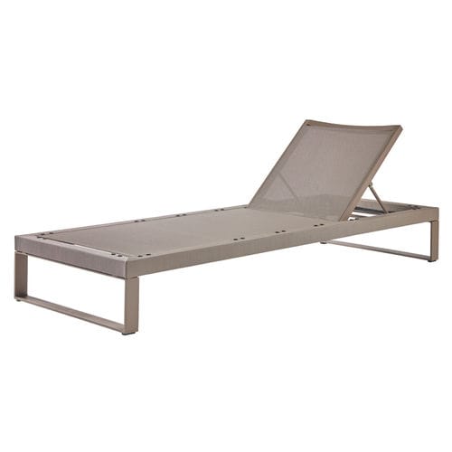 Лежак для яхты - KONFY 21 | Sofa base/Chaise Lounge 200 - Valdenassi - коричневый / серый / без подлокотников