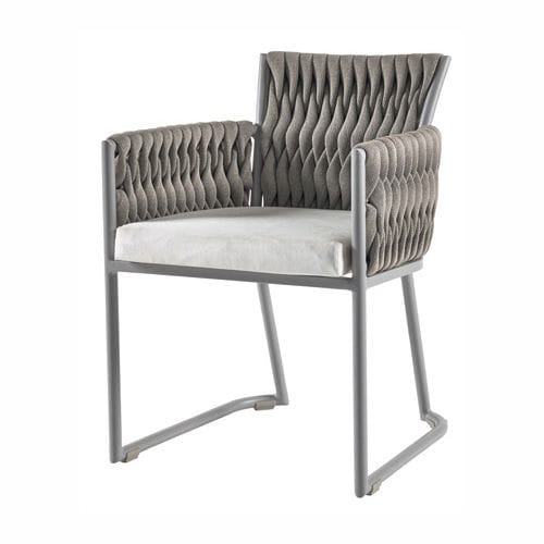 Стул для катера - SEA-BASKET | Dining Armchair - Valdenassi - для яхты / коричневый / с подлокотниками