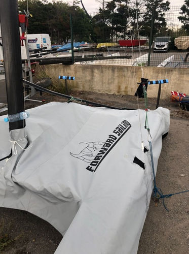 Защитный чехол для спортивного многокорпусного судна - TAACAT1000 - Forward Sailing - для кожуха / серый