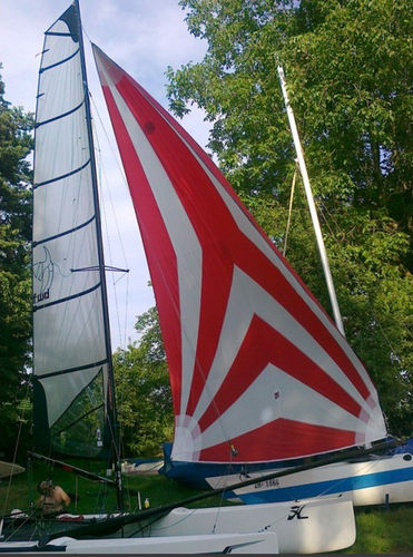 Спинакер - SPHB180000 - Forward Sailing - для швертбота / F18 / Hobie 18