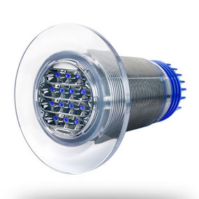 Подводное освещение для катера - GEN4 18 SERIES - Aqualuma - LED / фитинг, проходящий через корпус