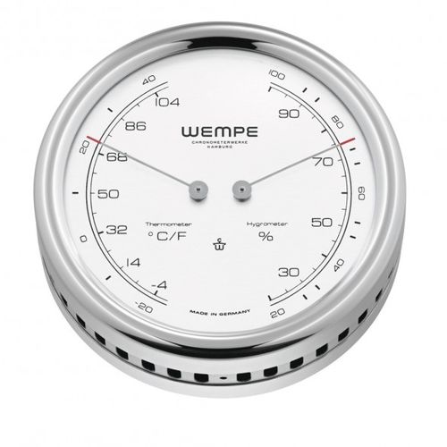 Аналоговый термометр - CW250015 - Gerhard D. WEMPE KG Division Chronometerwerke - гигрометр / из алюминия / °C