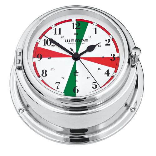 Аналоговый часы - CW360008 - Gerhard D. WEMPE KG Division Chronometerwerke - из хрома / индикатор приливов и отливов