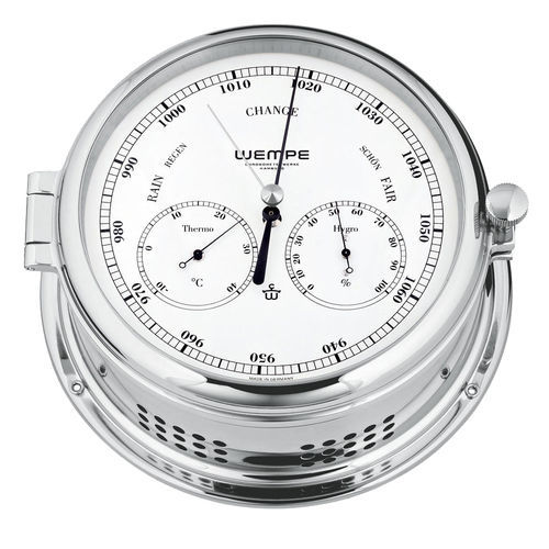 Аналоговый термометр - CW460007 - Gerhard D. WEMPE KG Division Chronometerwerke - гигрометр / из алюминия / °C