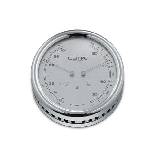 Аналоговый термометр - CW250012 - Gerhard D. WEMPE KG Division Chronometerwerke - гигрометр / из алюминия / °C