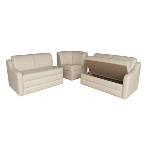 Модульный диван - Bimini Marine Sectionals - Glastop Inc. - для яхты / 5 мест / со встроенным ящиком