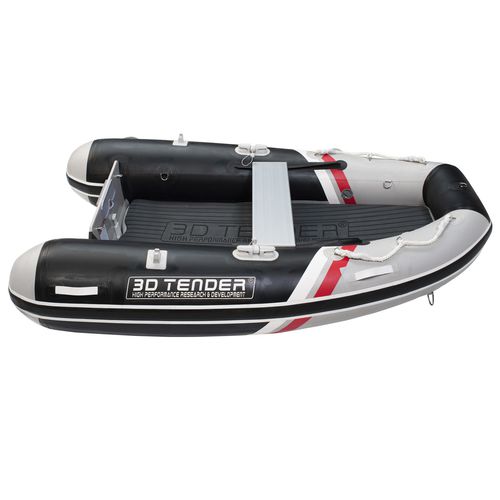 Надувная лодка c подвесным мотором - TWIN FASTCAT 260 - 3D MARINE - складная / открытая / из алюминия