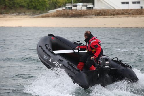 Надувная лодка c подвесным мотором - XPRO 390 - 3D MARINE - RIB / открытая / для рыбной ловли