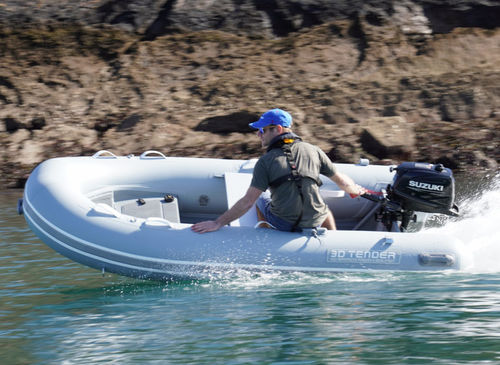 Надувная лодка c подвесным мотором - ULTIMATE 280 - 3D MARINE - RIB / открытая / из алюминия