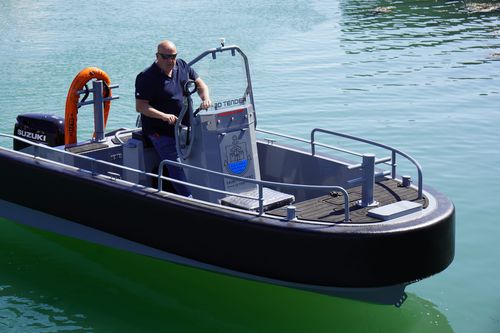 Профессиональный катер портовый служебный катер - 560 - 3D MARINE - c подвесным мотором / из алюминия / Bureau Veritas