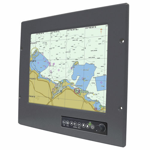 Морской экран - R12L600-MRM2HB - Winmate Inc. - многофункциональный / ПК / навигационная система