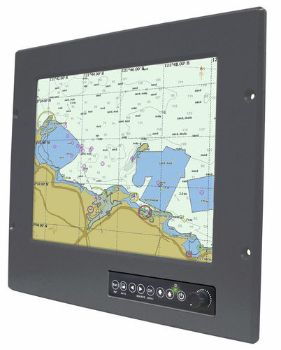 Экран для судна - R12L600-MRM2 - Winmate Inc. - для яхты / многофункциональный / ПК
