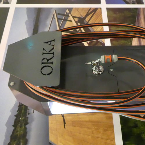 Стойка для освещения - ORKA Steganlagen GmbH - со спасательным буем / для распределения электроэнергии / для распределения воды