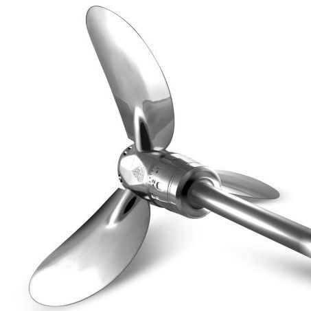 Гребной винт для парусника - E3 ANDROMEDA - EWOL Sailboat Propellers - с автоматической установкой во флюгерное положение / валопровод / 3 лопасти