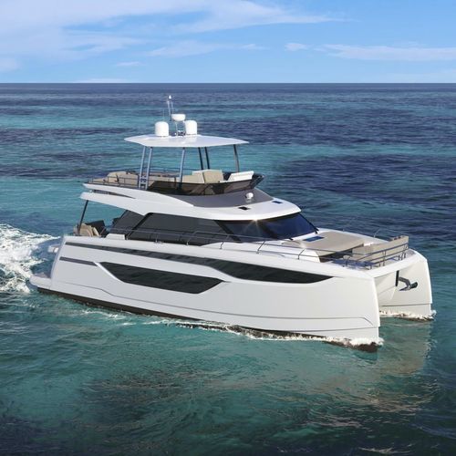 Быстроходный катер катамаран - M48 - Prestige Yachts - с внутренним мотором / двухмоторный / с флайбриджем