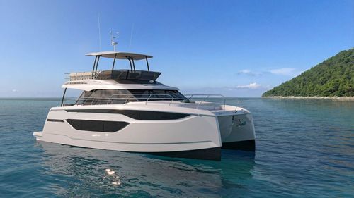 Моторная яхта катамаран - M6 - Prestige Yachts - круизная / с флайбриджем