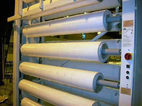 Складской стеллаж для судостроительной верфи - Textile Carousel  - Vidir Machine Inc. - ротационный / механизированный