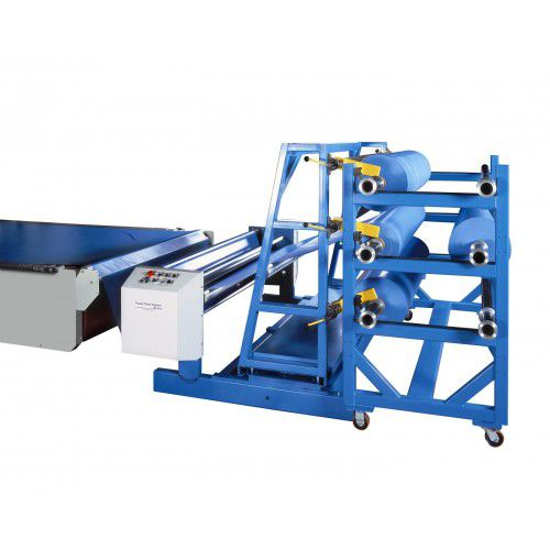 Складской стеллаж для судостроительной верфи - 6-roll - Eastman Machine Company - для электропитания стола для резки / для тканевого рулона