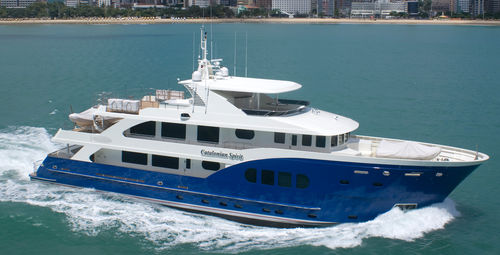Круизная супер-яхта - M/Y Catalonian Spirit - Inace - с рулевой рубкой / корпус водоизмещающего типа / из стали